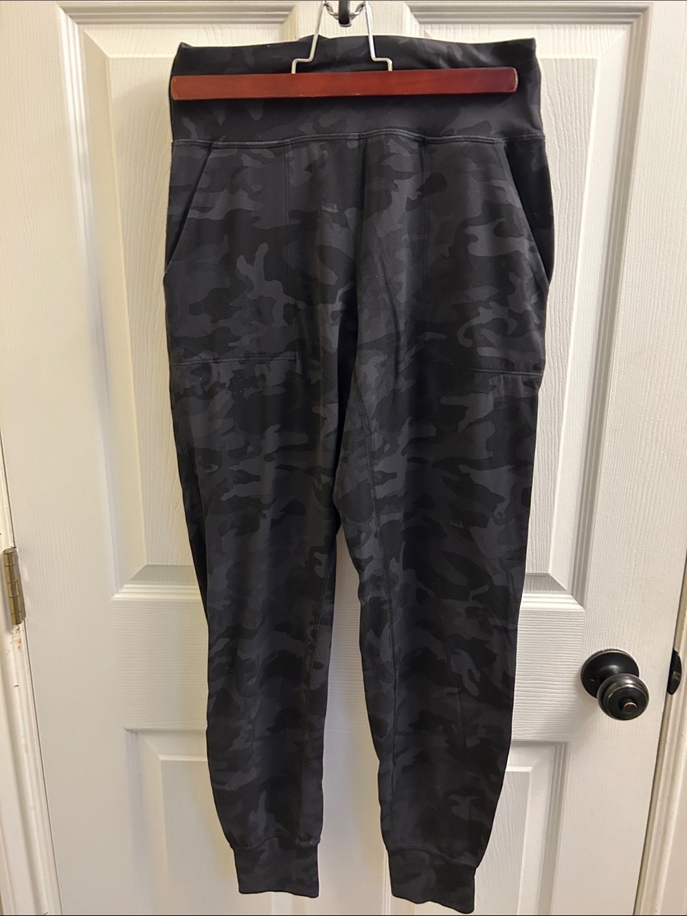 lululemon athletica align Black Gray Camo Jogger Sweatpants